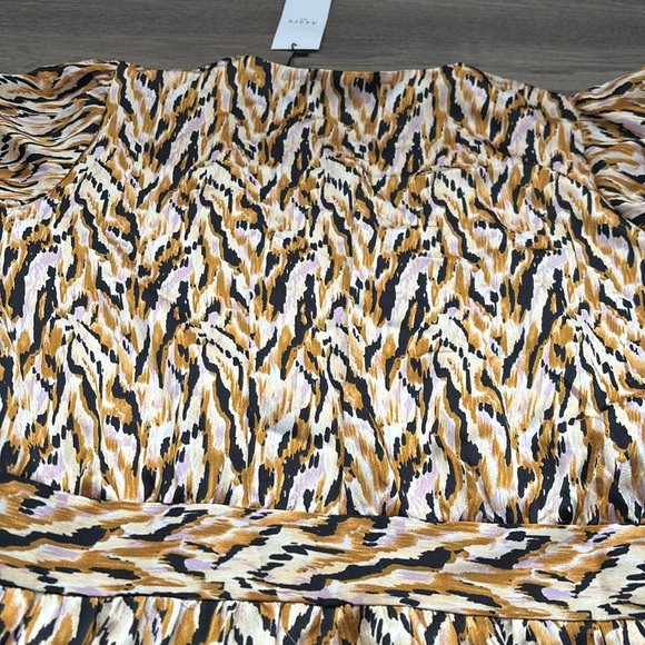 Axara Paris | Colourful splat printed flowy dress / New with tags Size M - Picture 13 of 14